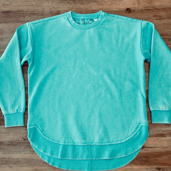 Royce Mineral Wash Sweatshirt-Beach Mint - Picture 1 of 1